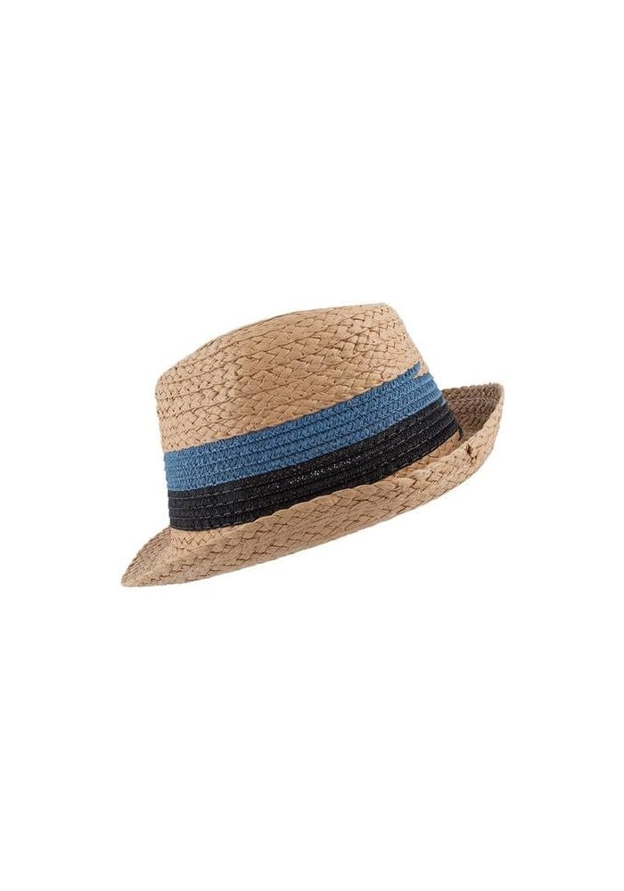 DAISO Center Crease Hat – Beige, Blue & Black – Stylish Casual Hat for Outdoor, Travel & Daily Wear - Image 2